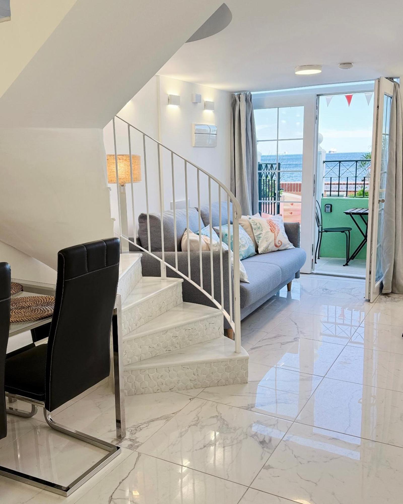 Unique Waterfront Duplex On The Mediterranean - Caleta, Catalan Bay Gibraltar Exterior foto